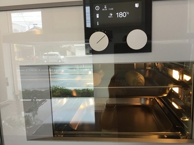 180度で余熱 180度で余熱